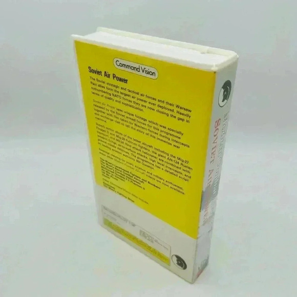 Vintage Modern Combat Aircraft, Soviet Air Power VHS, 1988 - Picture 2 of 5